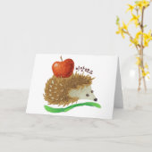 韓国語사과 -미안해요ミアンハイヨのカードで申し訳ない カード (黄色い花)