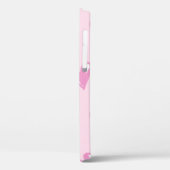 韓国語K-ポップ・アートのブラックピンクハート Case-Mate iPhoneケース (裏面 / 左)