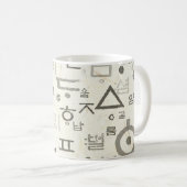 韓国語Mugs & Cupsを呼び出す コーヒーマグカップ (正面右)