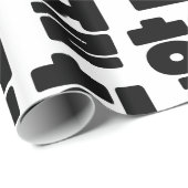 韓国語OMG / WTF Heol 헐文字スラング言語 ラッピングペーパー (ロールコーナー)