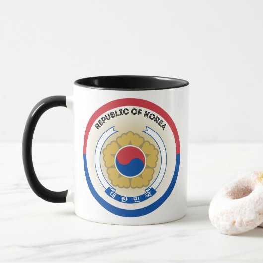 韓国遺産エンブレム マグカップ (ドーナツ)