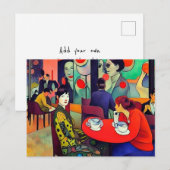 韓国70年代のシーン ポストカード (正面/裏面)