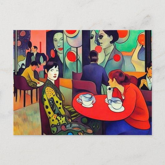 韓国70年代のシーン ポストカード (正面)