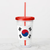 韓国 アクリルタンブラー (正面)