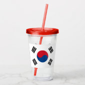 韓国 アクリルタンブラー (裏面)