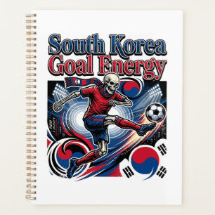 韓国 ゴール エナジースケルトン ストライカー ネーションズ プランナー手帳