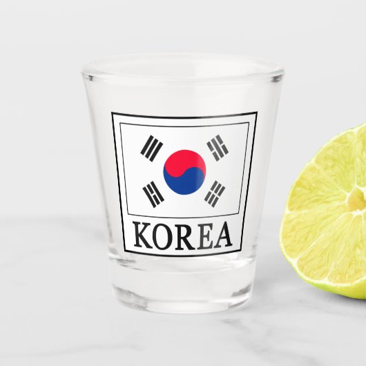 韓国 ショットグラス (正面)