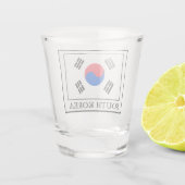 韓国 ショットグラス (裏面)