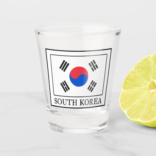 韓国 ショットグラス (正面)