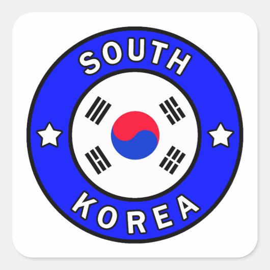 韓国 スクエアシール (正面)