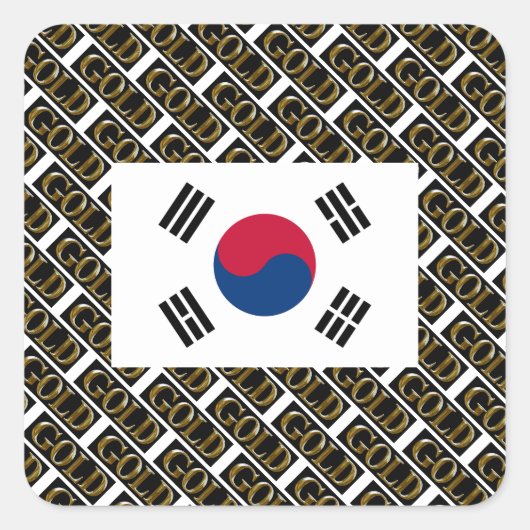 韓国 スクエアシール (正面)