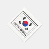 韓国 スタンダードカクテルナプキン (角)