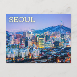 韓国，ソウルはがき ポストカード