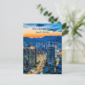 韓国，ソウル，明洞 ポストカード (スタンド正面)