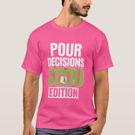 韓国 ソジュ アルコール 飲酒 食べ物 Kpop Tシャツ (正面)