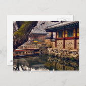 韓国・ソングァンサのはがき ポストカード (正面/裏面)