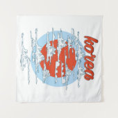 韓国 タペストリー (正面(横))