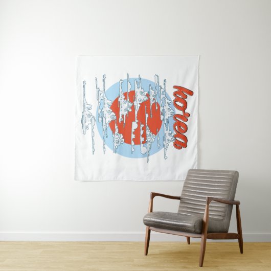 韓国 タペストリー (インサイチュ(横))