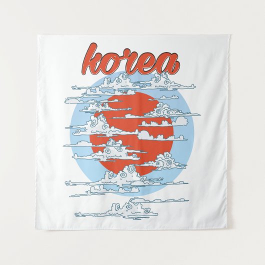 韓国 タペストリー (正面)