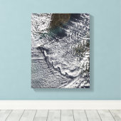 韓国・チェジュ・ドーの雲渦2 キャンバスプリント (インサイチュ (ウッドフロア))