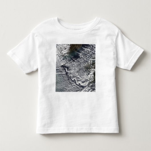 韓国・チェジュ・ドーの雲渦2 トドラーTシャツ (正面)