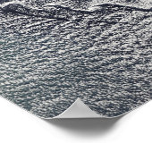 韓国・チェジュ・ドーの雲渦2 ポスター (角)