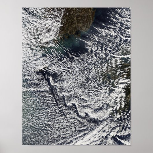 韓国・チェジュ・ドーの雲渦2 ポスター (正面)