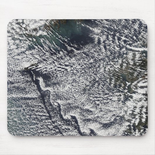 韓国・チェジュ・ドーの雲渦2 マウスパッド (正面)