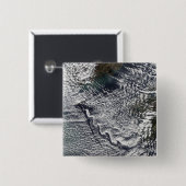 韓国・チェジュ・ドーの雲渦2 缶バッジ (正面&裏面)