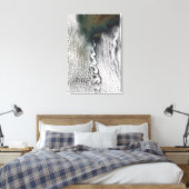 韓国・チェジュ・ドーの雲渦 キャンバスプリント (インサイチュ (寝室))