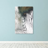 韓国・チェジュ・ドーの雲渦 キャンバスプリント (インサイチュ (ウッドフロア))