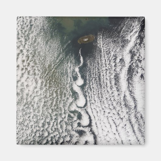 韓国・チェジュ・ドーの雲渦 マグネット (正面)