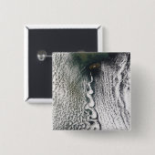 韓国・チェジュ・ドーの雲渦 缶バッジ (正面&裏面)