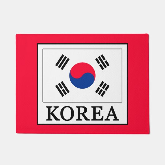 韓国 ドアマット (正面)