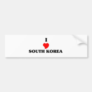 韓国 バンパーステッカー