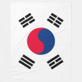 韓国 フリースブランケット (正面)