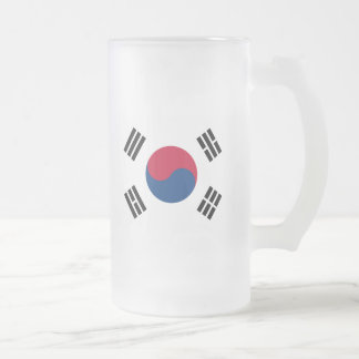 韓国 フロストグラスビールジョッキ