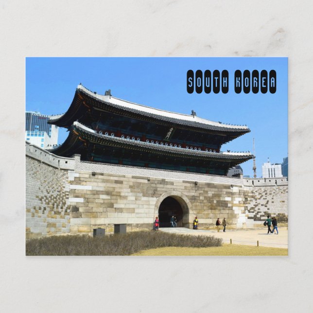 韓国 ポストカード (正面)