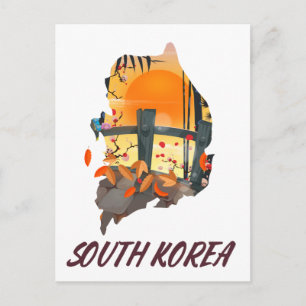 韓国 ポストカード