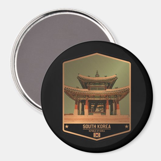 韓国 マグネット (正面/裏面)