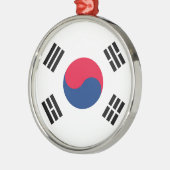 韓国 メタルオーナメント (左)