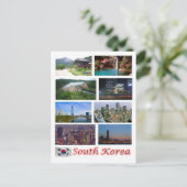 韓国 – モザイク –  ポストカード (スタンド正面)