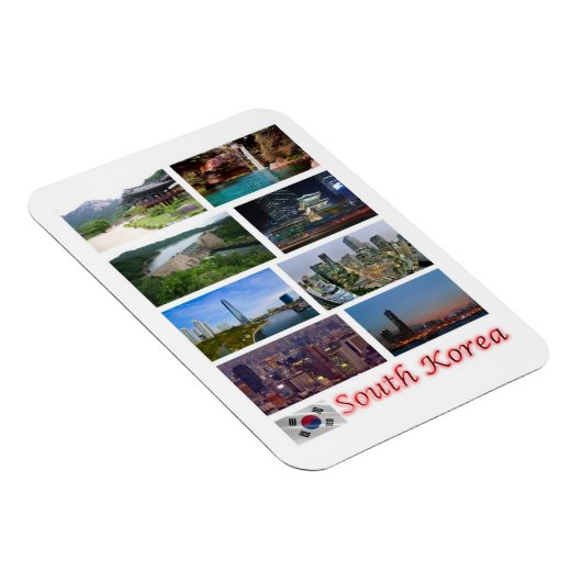韓国 – モザイク – 磁石 (右側)