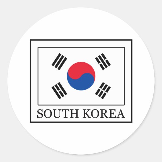 韓国 ラウンドシール (正面)