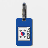 韓国 ラゲッジタグ (裏面縦)