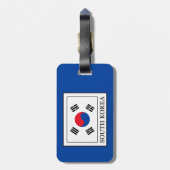 韓国 ラゲッジタグ (裏面縦)