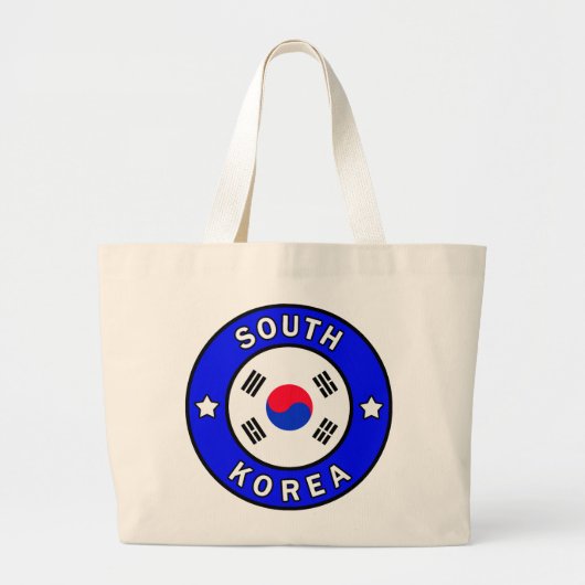 韓国 ラージトートバッグ (正面)