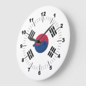 韓国 ラージ壁時計 (傾斜)