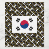 韓国 ワインラベル (シングルラベル)