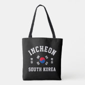 韓国 仁川 Tシャツ トートバッグ (裏面)